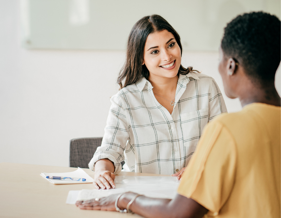 Doctor supports patient with fertility planning