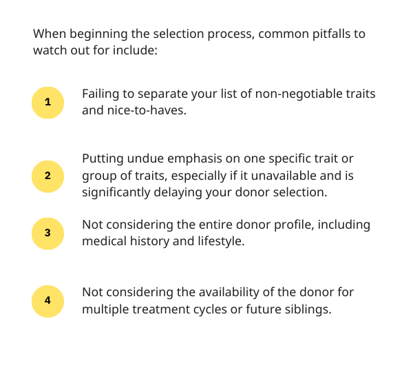Common Donor Selection Mistakes to Avoid with Genea